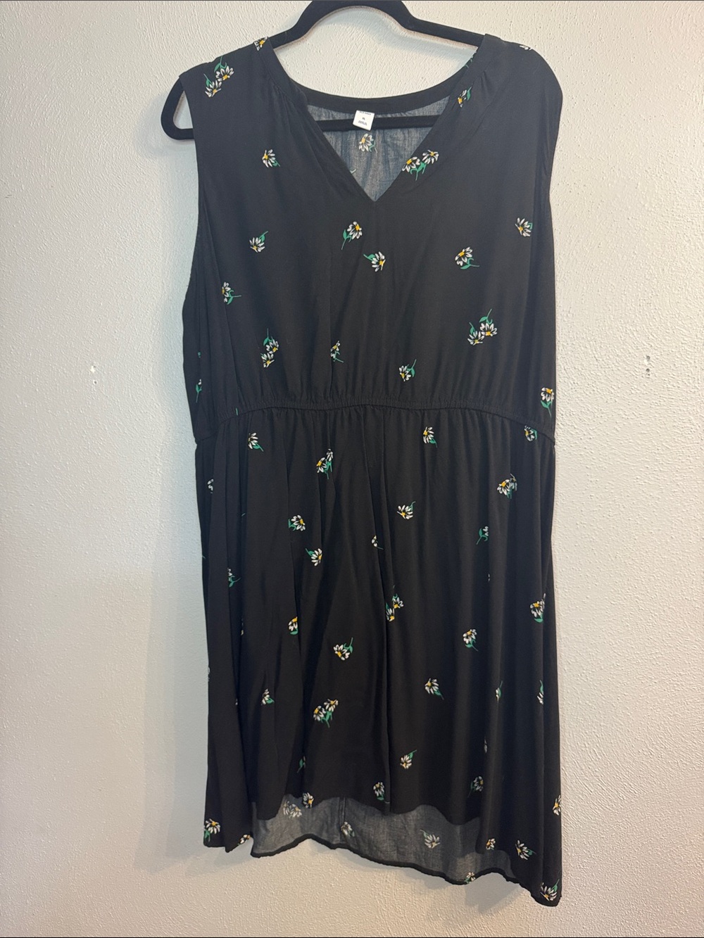 Old Navy Black Floral Dress